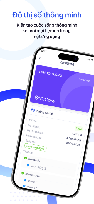 PiCare quản lý chung cư hiệu quả