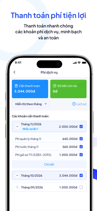 PiCare thanh toán phí tiện lợi